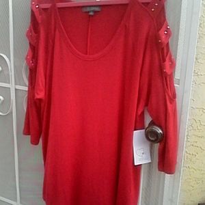 Red top NWOT 🙋POSH PICK